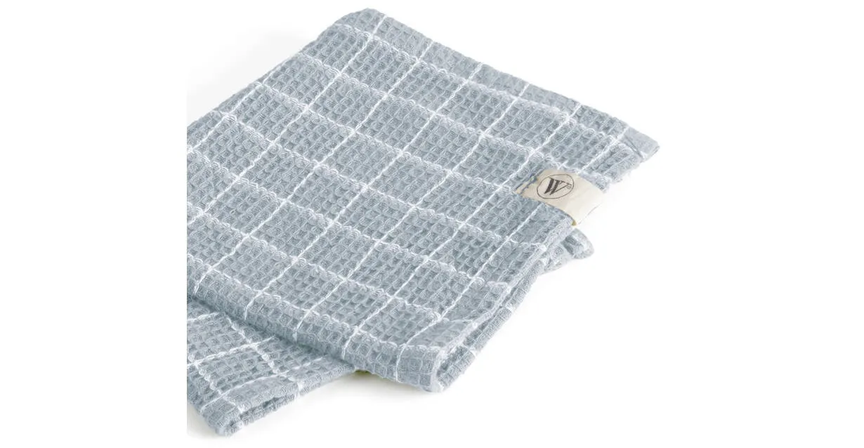 Vaatdoeken Dry with Cubes Jeans Blauw