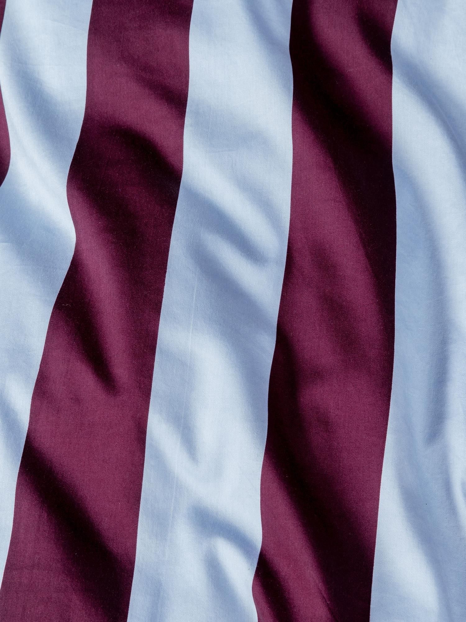 Dekbedovertrek Minte Streep Mauve - Image 2