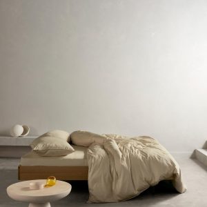 Dekbedovertrek Minte Taupe