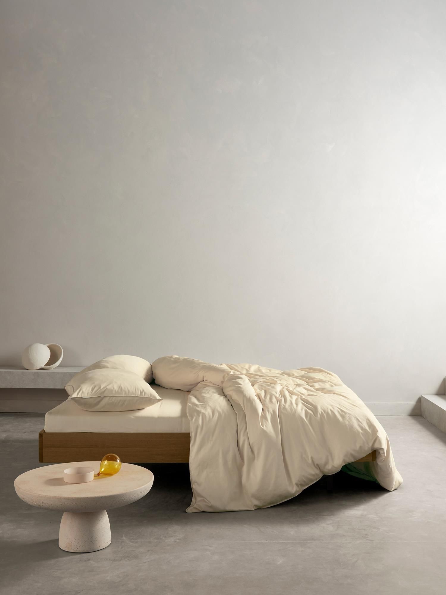 Dekbedovertrek Minte Oatmeal