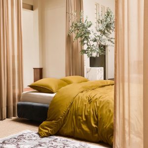 Dekbedovertrek Minte Olive