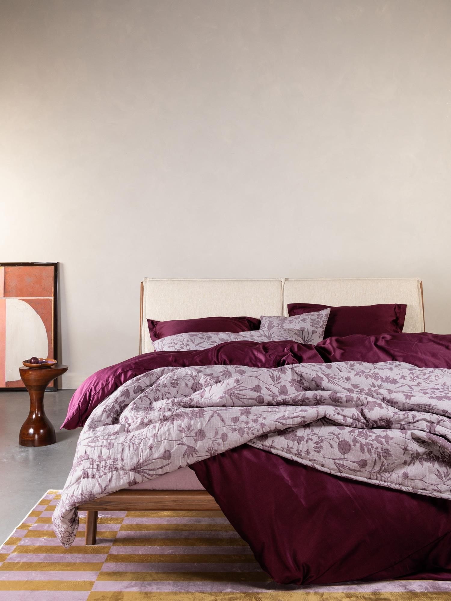 Plaid Maribel Pale Paars