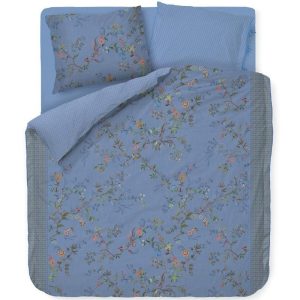 PIP Dekbedovertrek Bustani blauw